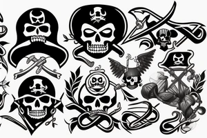 Pirates tattoo idea