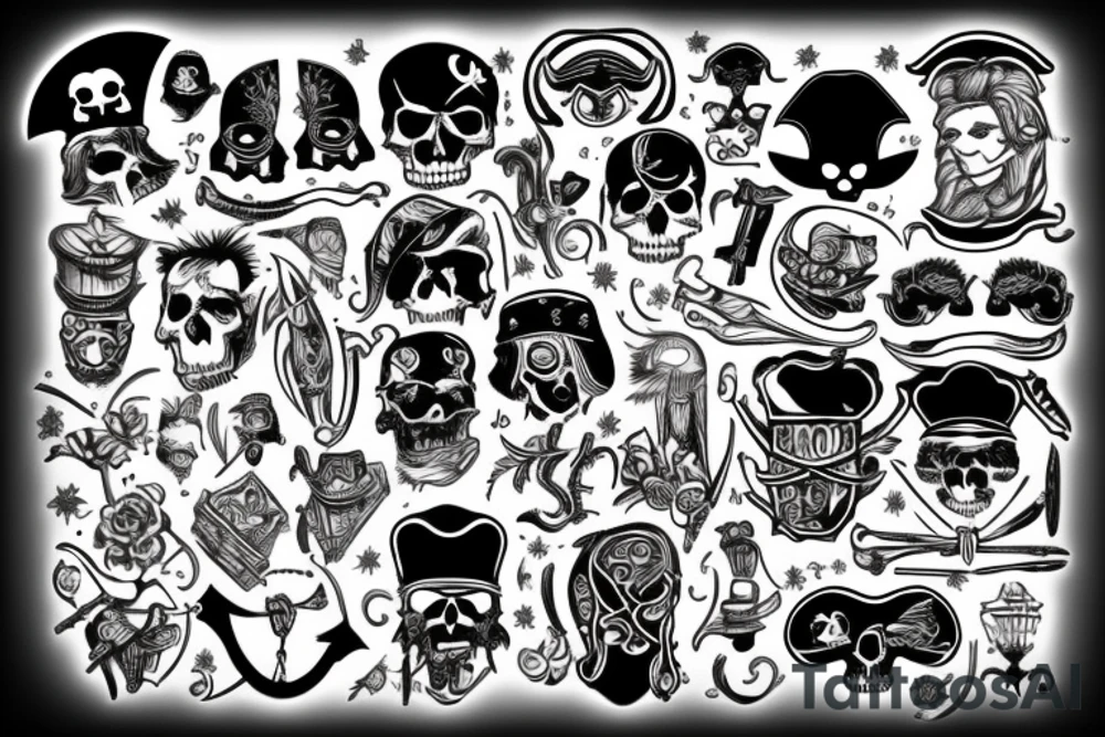 Pirates tattoo idea