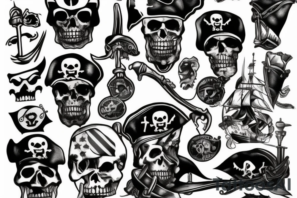Pirates tattoo idea