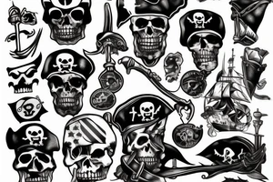 Pirates tattoo idea