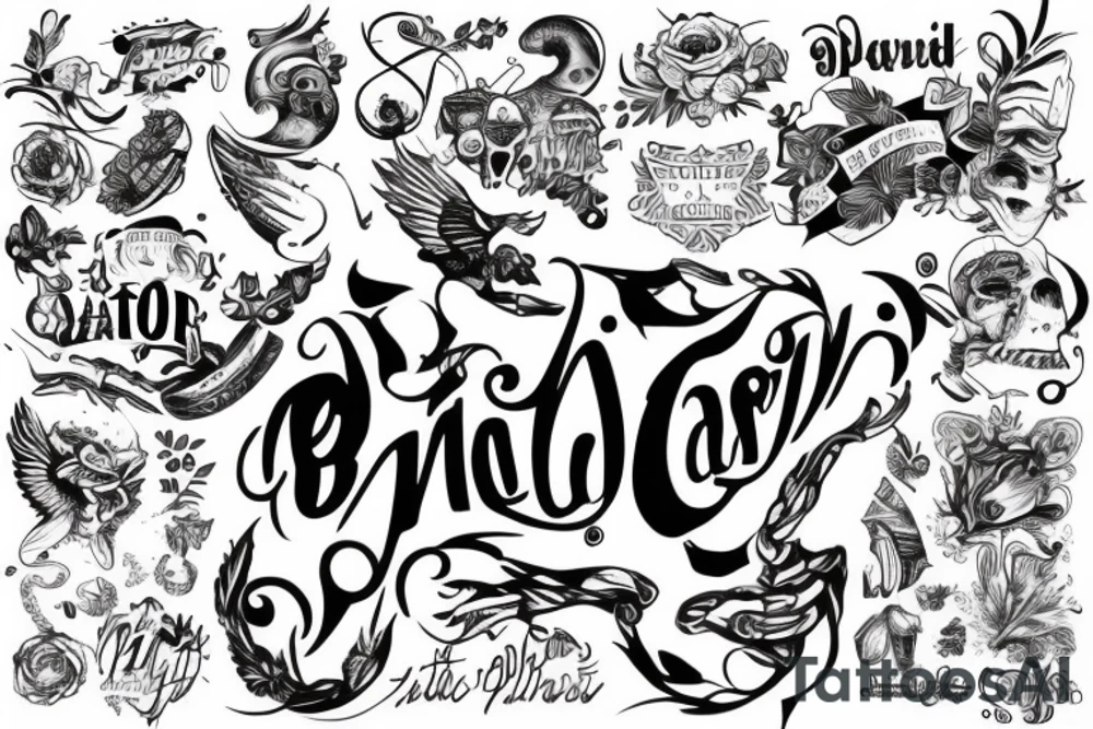 phrase взявши отдай сполна tattoo idea