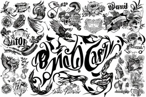 phrase взявши отдай сполна tattoo idea