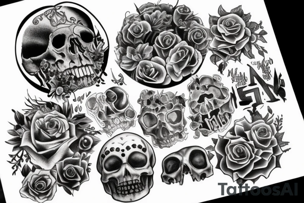 memento mori tattoo idea
