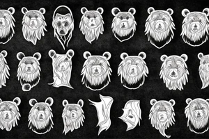 bear tattoo idea