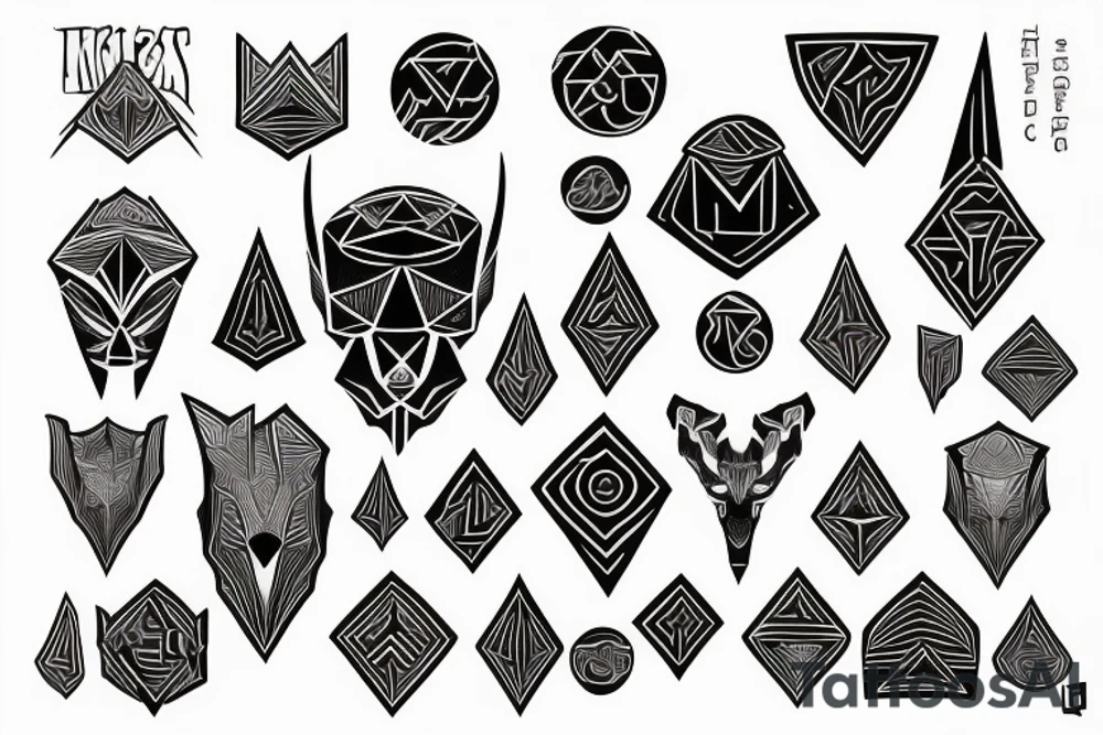 Veles god tattoo idea