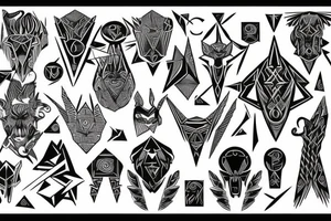 Veles god tattoo idea