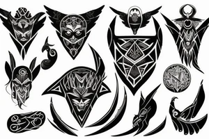 Veles god tattoo idea