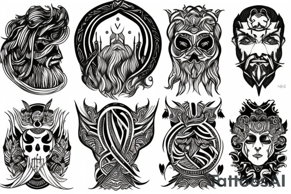 Slavic mythology tattoo idea