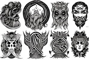 Slavic mythology tattoo idea