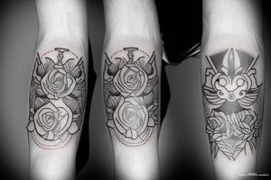 Tatto on the knee tattoo idea
