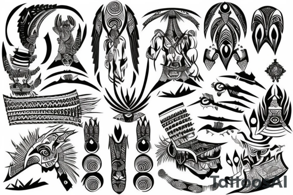 The journey tattoo idea