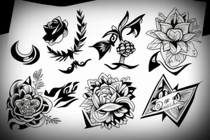 Perspective tattoo idea
