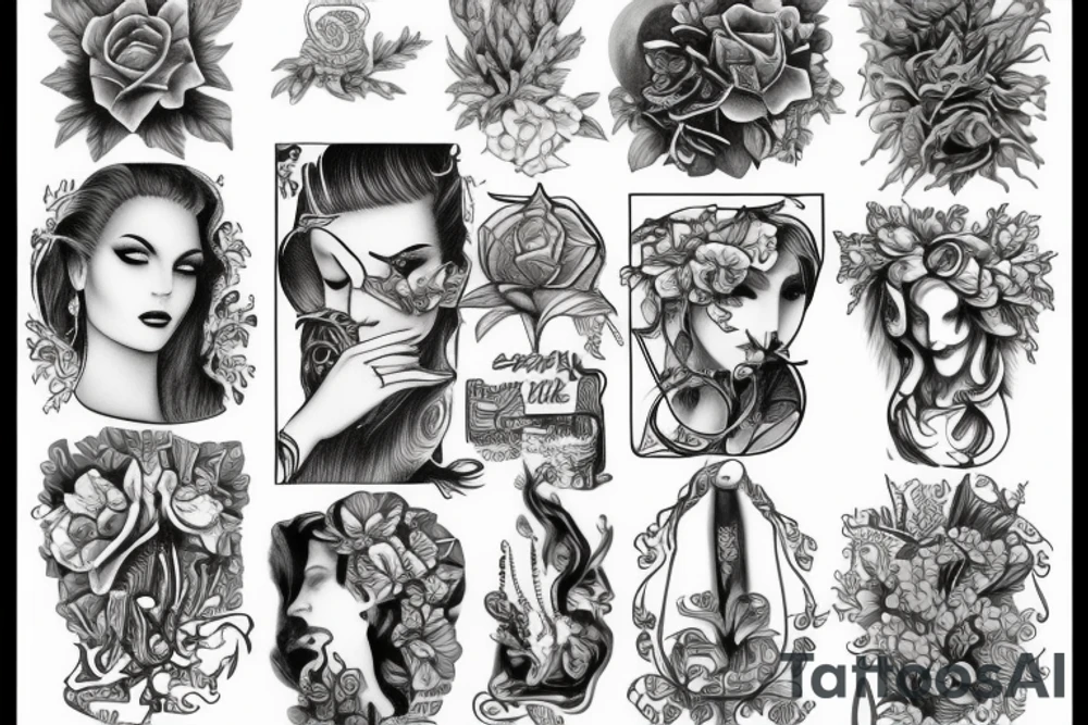 Narzissus tattoo idea