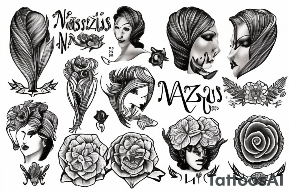 Narzissus tattoo idea