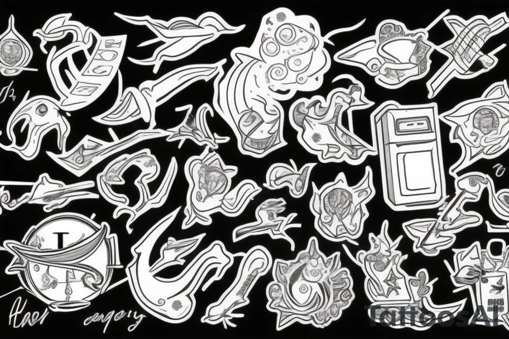 Mercury train tattoo idea