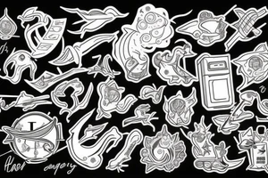 Mercury train tattoo idea