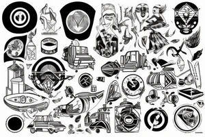 Mercury train tattoo idea