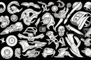 Mercury Train, Speed, Futuristic, tattoo idea