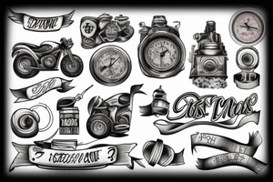 Train, Speed, Retro, tattoo idea