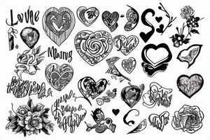 dying love tattoo idea