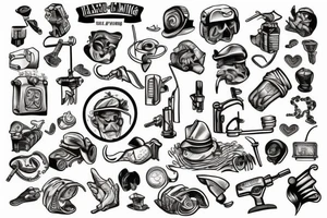 mining tattoo idea