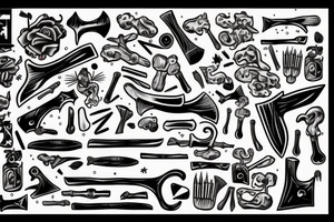 pick axe tattoo idea