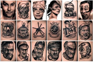 mining site tattoo idea