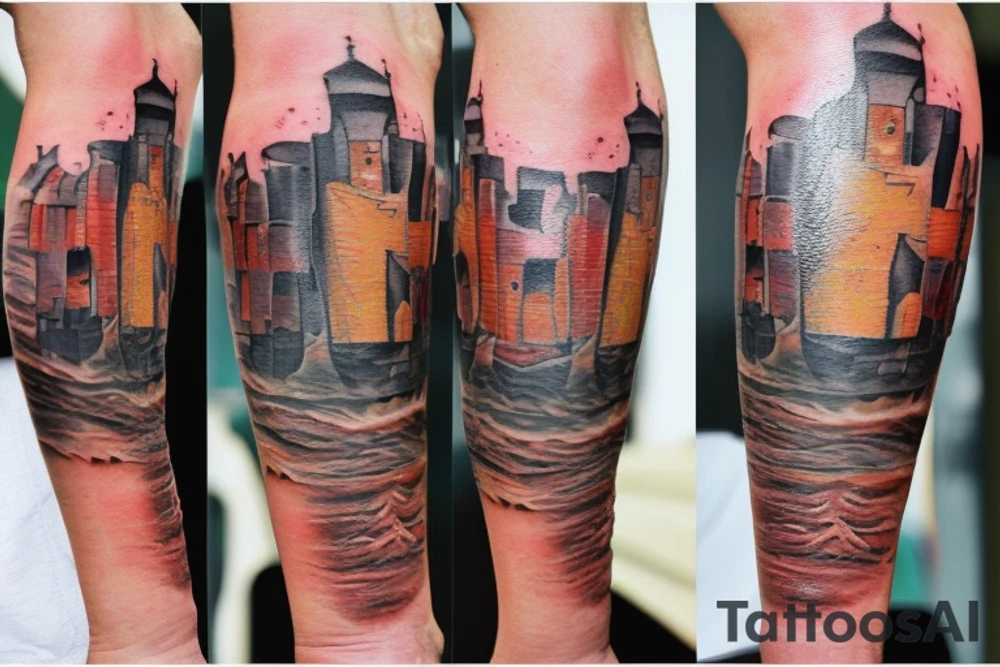 mining site tattoo idea