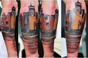mining site tattoo idea