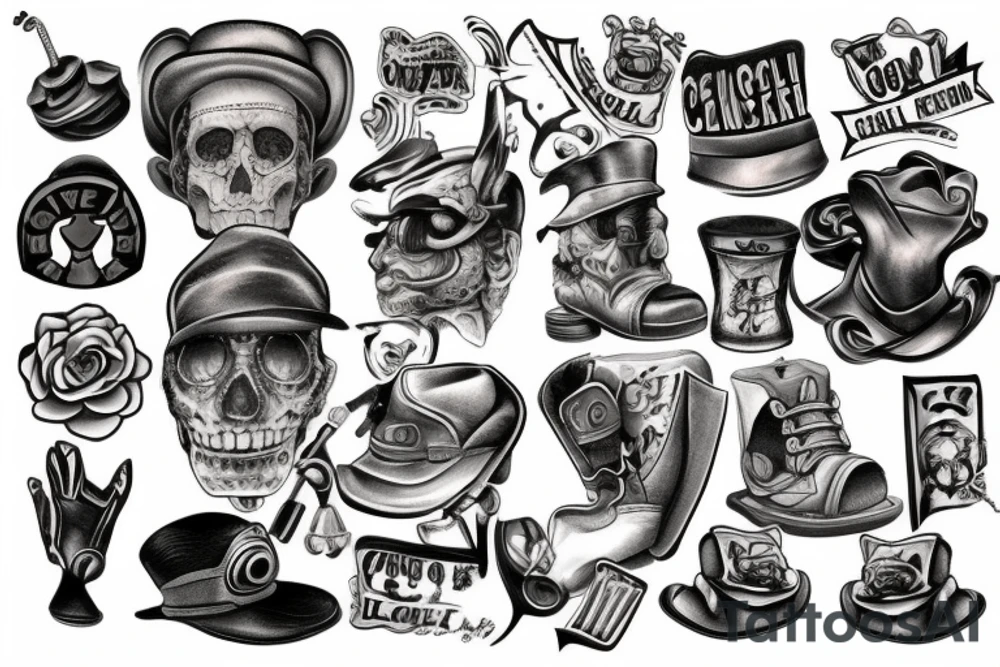 coal miner tattoo idea