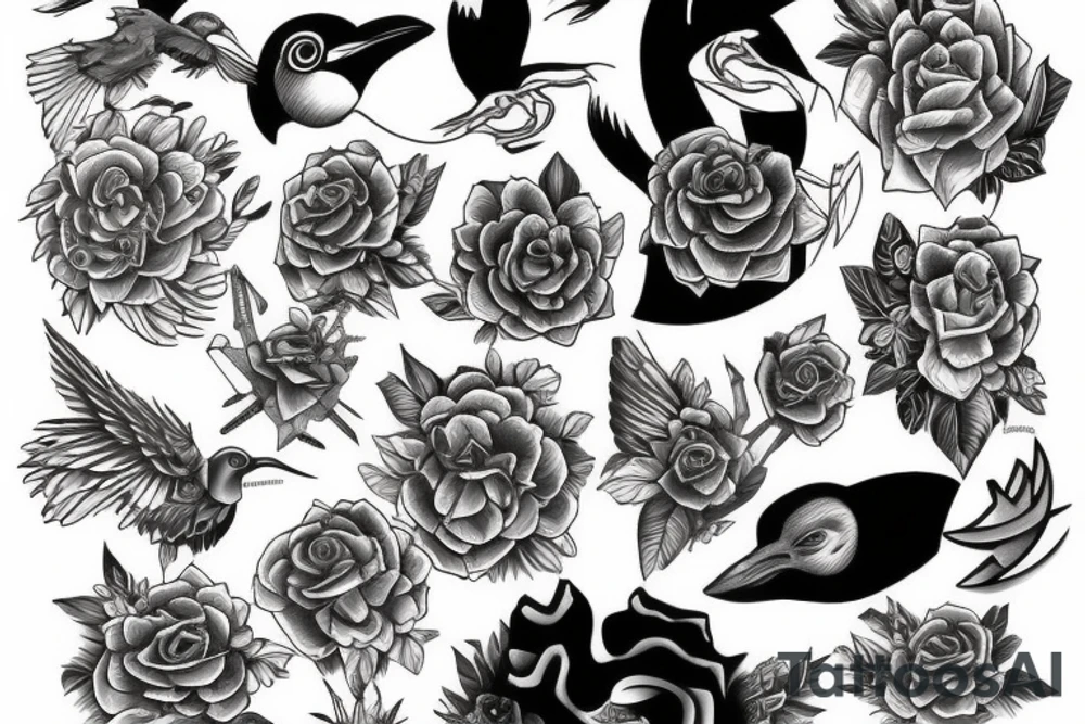 Loon tattoo idea