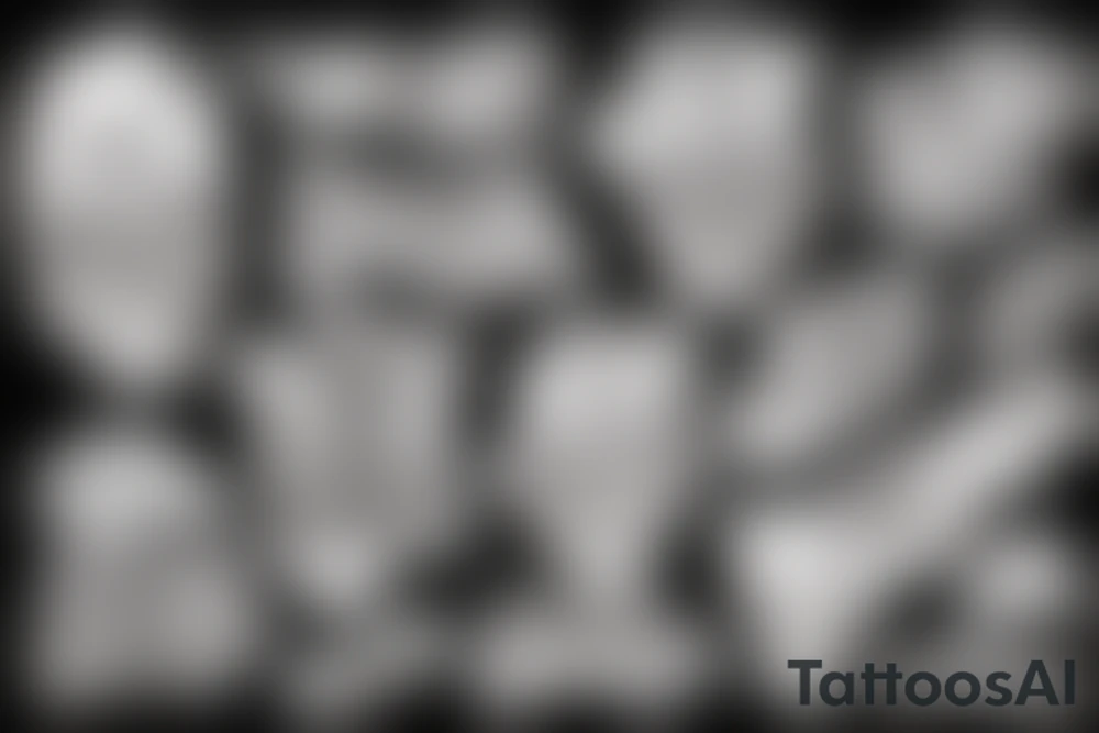 coal mine shaft tattoo idea