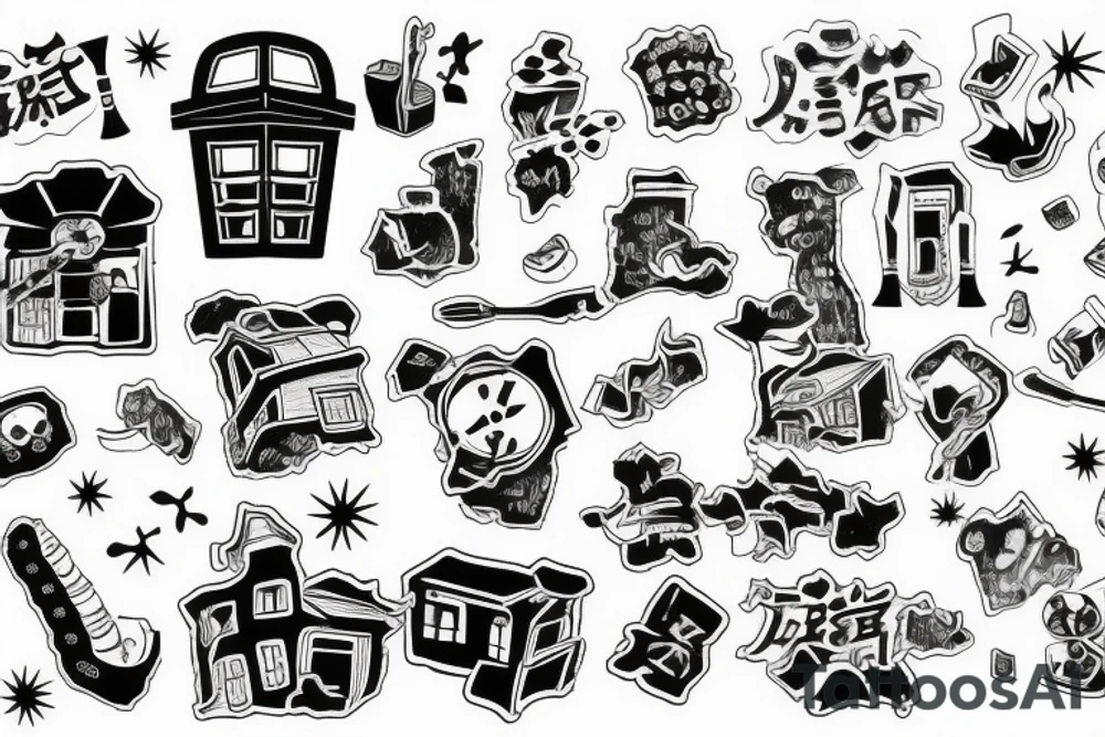 coal mine shaft tattoo idea