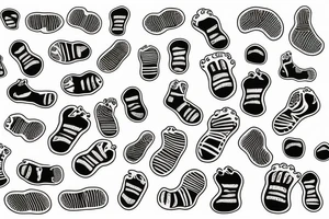 footprint tattoo idea