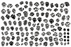 footprint tattoo idea