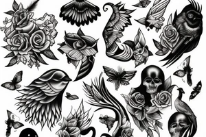 canary tattoo idea