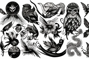 canary tattoo idea