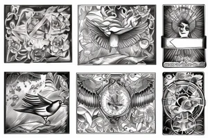 bird cage tattoo idea