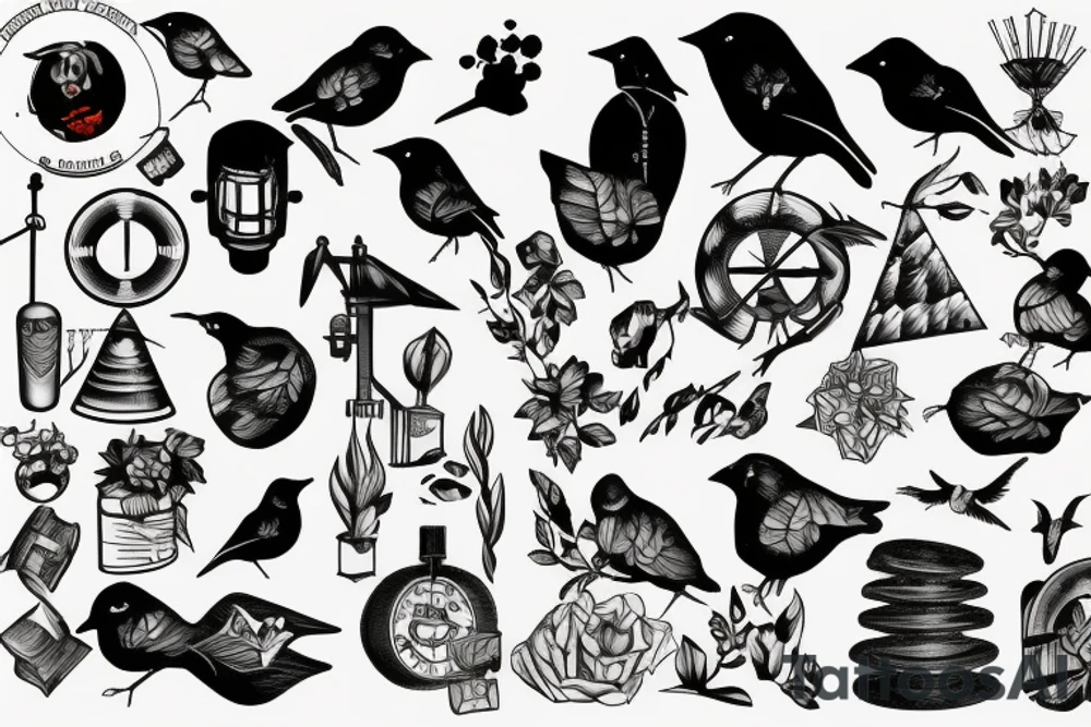 canary in the coal mine tattoo idea