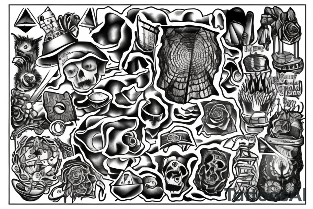 mine shaft tattoo idea