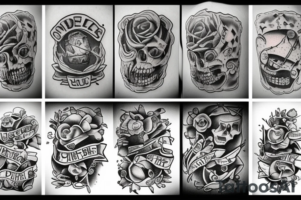 mine shaft tattoo idea