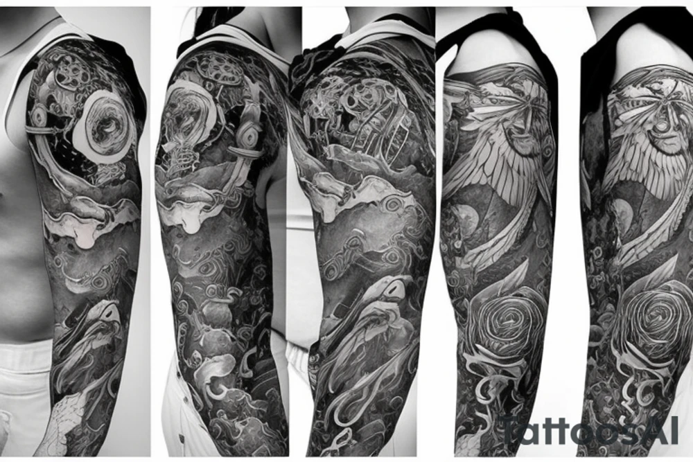 Sleeve tattoo idea