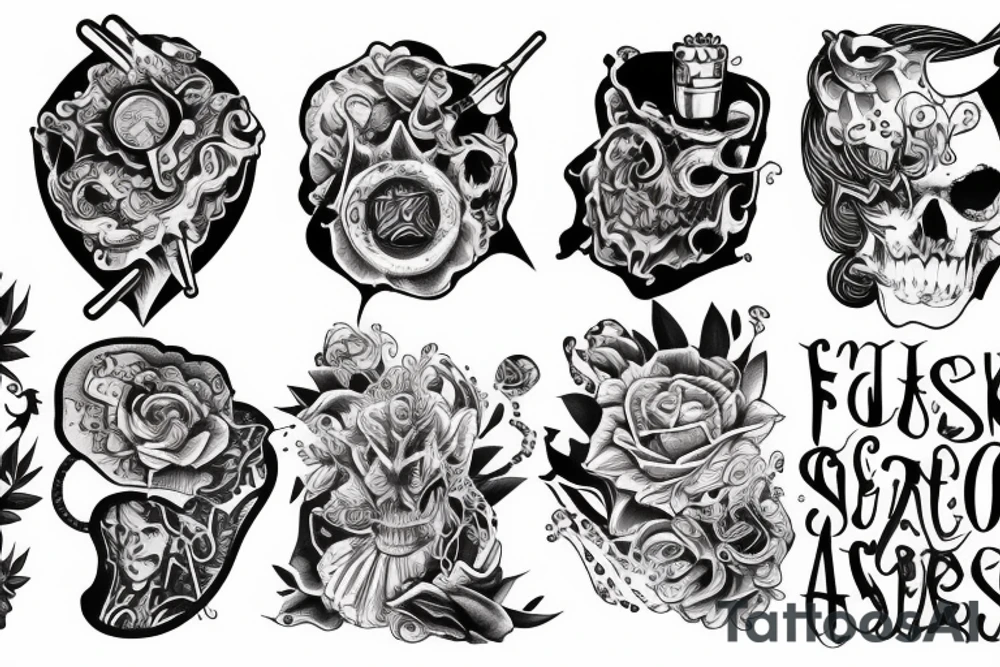 Sleeve tattoo idea