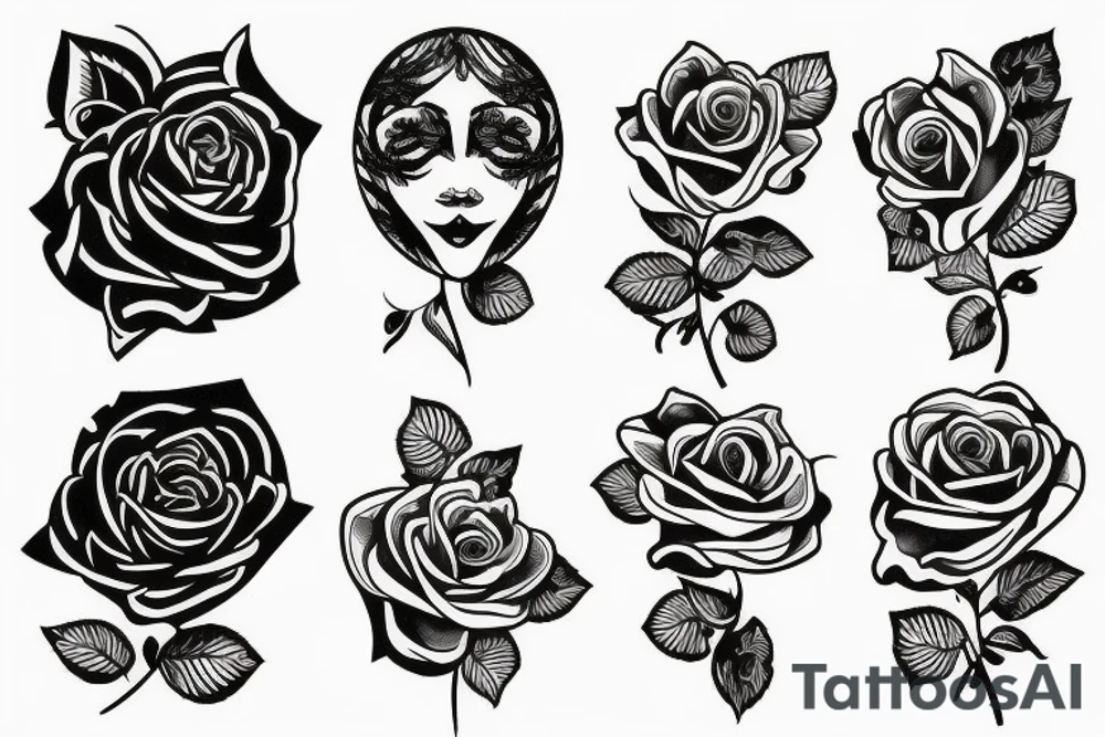 Roses tattoo idea