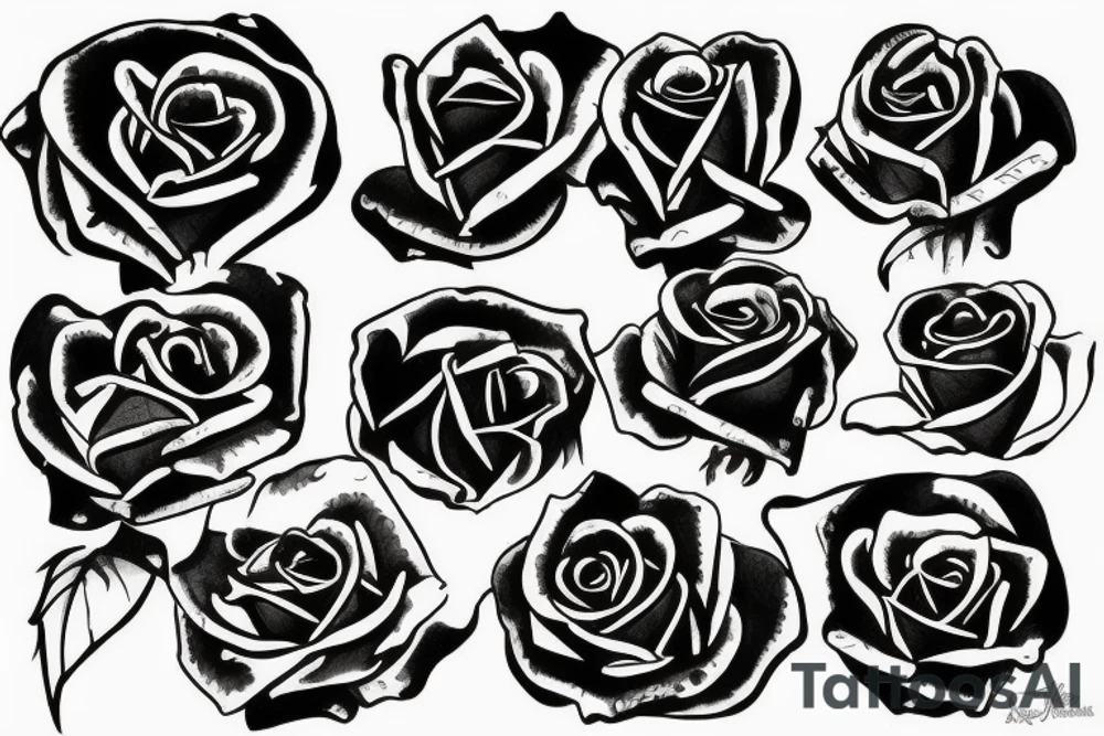 Roses tattoo idea