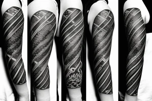 602 in Roman numerals with lines tattoo idea