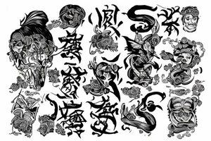 602 in old English with lines tattoo idea
