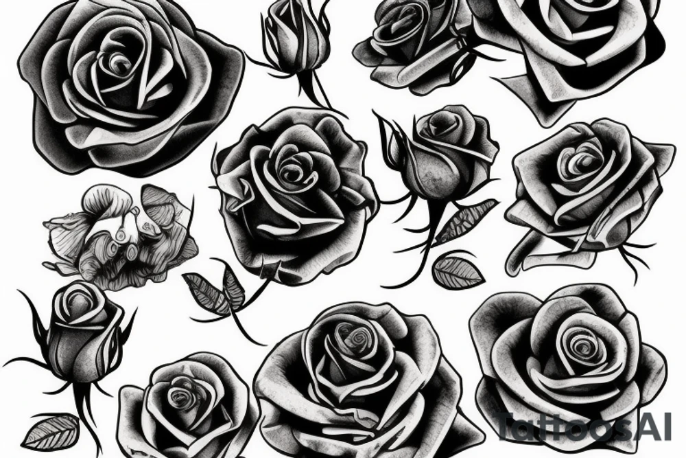 Roses tattoo idea