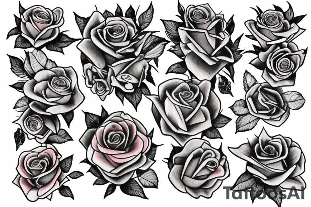 Roses tattoo idea