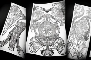 Parachute tattoo idea